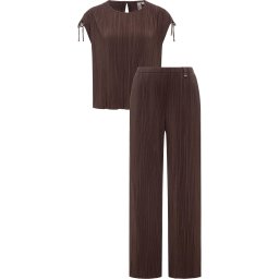 Ragwear Costum cu pantaloni 'Verllen Youmodo' ciocolatiu