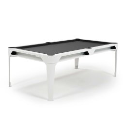 Masă de Biliard Exterior Cornilleau Hyphen Outdoor – Design Premium - Alb, Fara