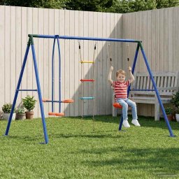 Set de Leagane Exterior Multicolour 263 x 185 x 185 cm GartenMobel Dekor