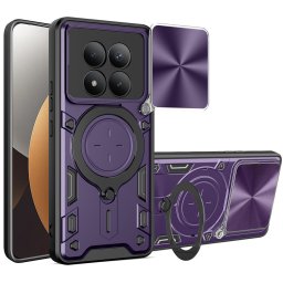 Husa de protectie Techsuit CamGuard Pro compatibil cu Xiaomi Redmi Note 15 Pro+ 5G / Poco M8 Pro 5G, Mov