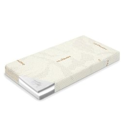 Saltea patut, New Baby, Classy, din spuma Visco, cu husa detasabila, din Casmir, 120x60x11 cm, Beige
