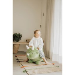 Jucarie gonflabila premium wild soft soft bouncy dino , jucarie activa pentru interior, pompa inclusa