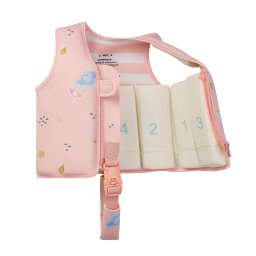 Vesta de inot copii cu protectie uv upf 50+ seahorse by saro , vesta flotabila evolutiva 1-3 ani