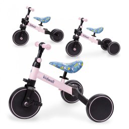 Tricicleta si bicicleta pico spring flower 3 in 1, kidwell