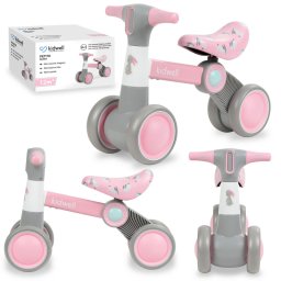 Mini bicicleta fara pedale kidwell petito bunny, 2 in 1, 1+ ani, ultra usoara 1.98 kg