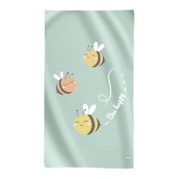 Prosop de plaja pentru copii, 80 x 140 cm, be happy