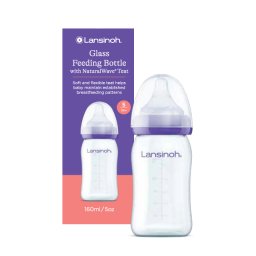 Biberon de sticla lansinoh - 160 ml.