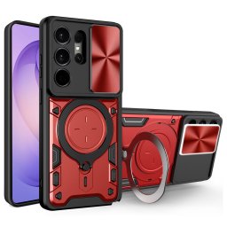 Husa de protectie Techsuit CamGuard Pro compatibil cu Samsung Galaxy S26 Ultra, Rosu
