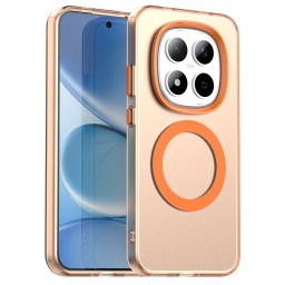 Husa de protectie Techsuit CandyCase MagSafe compatibil cu Xiaomi Redmi Note 15 Pro 5G, Portocaliu