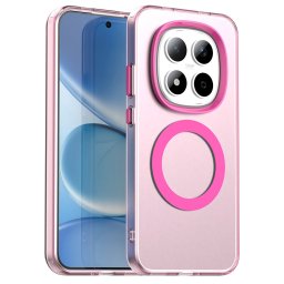 Husa de protectie Techsuit CandyCase MagSafe compatibil cu Xiaomi Redmi Note 15 Pro 5G, Roz