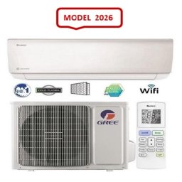 Instalatie de aer conditionat Bora A4 Silver R32, GWH12AABXB-K6DNA4F, Inverter 12000 BTU, Wi-fi, generator ioni Cold Plasma, dezghetare inteligenta, cu kit de instalare, model 2026