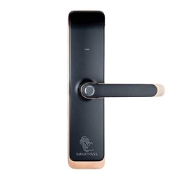 Yala Smart SMARTPASS TOKYO WiFi Copper cu Amprenta, Cod PIN, Card RFID, Bluetooth si WiFi Integrat, SMP-TOKYO-W-CP