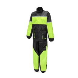 Costum de ploaie ORCAN 2.0 ADRENALINE culoare galben negru, doua piese