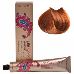 Vopsea de păr permanentă Farmavita Life Color Plus 8.4 Light Copper Blonde, 100 ml