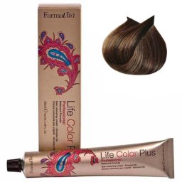 Vopsea de păr permanentă Farmavita Life Color Plus 6.32 Dark Golden Blonde Ash, 100 ml