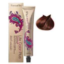 Vopsea de păr permanentă Farmavita Life Color Plus 6.46 Dark Copper Red Blonde, 100 ml
