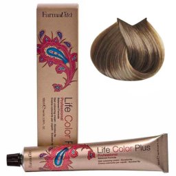 Vopsea de păr permanentă Farmavita Life Color Plus 8.13 Light Blonde Beige, 100 ml
