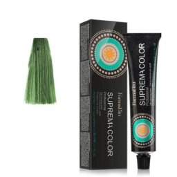 Vopsea de par permanenta verde Farmavita Suprema Color Green, 60 ml