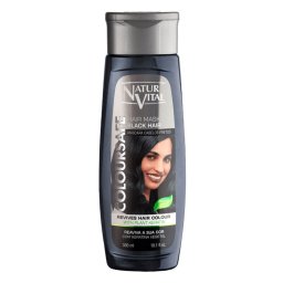 Masca pentru par Negru NaturVital, 300 ml