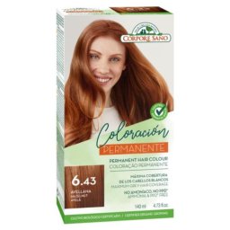 Vopsea de par Saten deschis Nr.6.43 BIO Corpore Sano, 140 ml