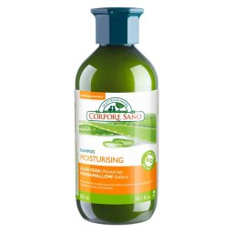 Sampon hidratant pentru par lipsit de vitalitate cu Aloe Vera si Marshmallow BIO,Corpore Sano Moisturising shampoo, 300 ml