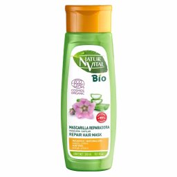 Masca reparatoare pentru par uscat cu extracte din plante BIO,NaturVital BIO repair hair mask, 300 ml