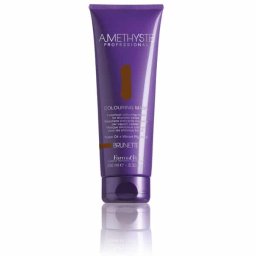 Mască nuantatoare pentru păr negru, Farmavita Amethyste brunette, 250ml