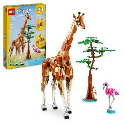 LEGO Creator 3 in 1 Animale salbatice din safari, 780 piese