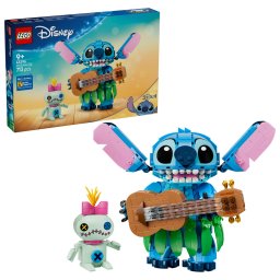 LEGO Disney Stitch si Scrump, set de constructie 713 piese, 9+ ani