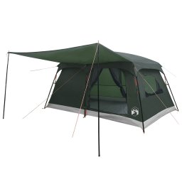 Cort de Familie Verde Army 420 x 305 x 200 cm Poliester si otel GartenMobel Dekor