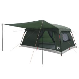 Cort de Familie Verde Army 500 x 400 x 230 cm Poliester si otel GartenMobel Dekor