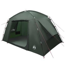 Tent Cabina cu acoperis Verde Army 300 x 210 x 156 cm Poliester GartenMobel Dekor
