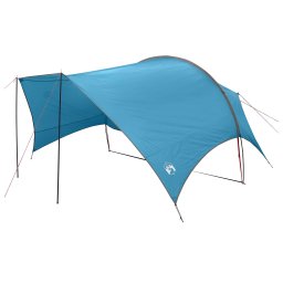 Cort de camping rezistent la apa albastru 550 x 400 x 230 cm GartenMobel Dekor