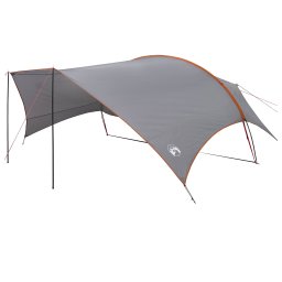 Cort de camping rezistent la apa Gri si Portocalie GartenMobel Dekor