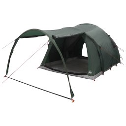 Cort tunel Verde Army 370 x 275 x 210 cm Poliester si otel GartenMobel Dekor
