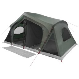 Tent Cabina Verde Army 480 x 273 x 205 cm Poliester si otel GartenMobel Dekor