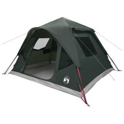 Cort Instant Verde Army 305 x 275 x 190 cm Poliester si otel GartenMobel Dekor