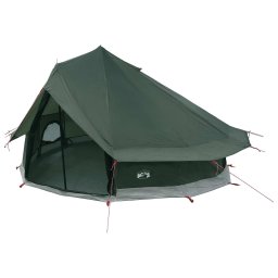 Cort Tipi Verde Army 700 x 700 x 395 cm Poliester si otel GartenMobel Dekor