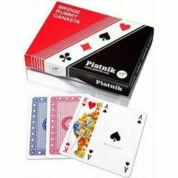 Cărţi de joc Remi standard - 2 x 55 de cărţi