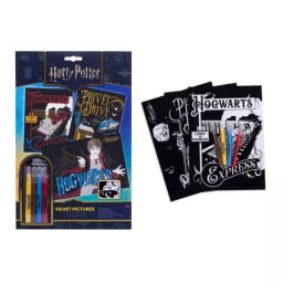 Harry Potter: carte de colorat din catifea