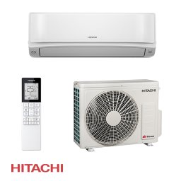 Aparat de aer conditionat inverter Hitachi AirHome 600 RAK-VJ35RHAE / RAC-VJ35WHAE, 12 000BTU, 26 m², A+++ / A++, R-32, Alb