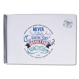 Album de colorat reutilizabil FUNNY MAT -2, 25x35 cm, set markere inclus, SFU3013