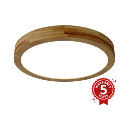 Plafonieră LED RONDO LED/48W/230V d. 50 cm stejar APLED