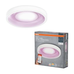 Osram SMART+ CLARIA Plafonieră LED RGBW reglabilă, 32 W, 230 V, Wi-Fi