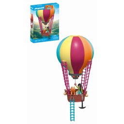 Playmobil - jucarie de rol plimbarea animalelor cu balonul