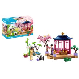 Playmobil - promo pack gradina asiatica cu urs panda