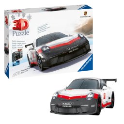 Ravensburger - puzzle 3d porsche 911 gt3 cup 108 piese