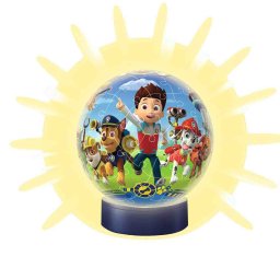Puzzle 3d patrula de noapte a catelusilor, 72 piese