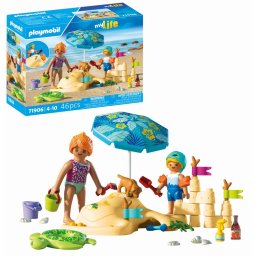 Playmobil - jucarie de rol distractie in familie la plaja