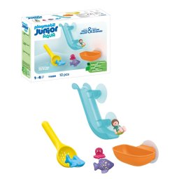 Playmobil junior aqua - tobogan de apa si animalute